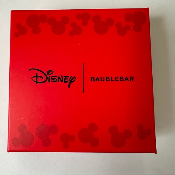 Disney x Baublebar Mickey Mouse Earrings Dangle Christmas String Lights NIB - Picture 7 of 8